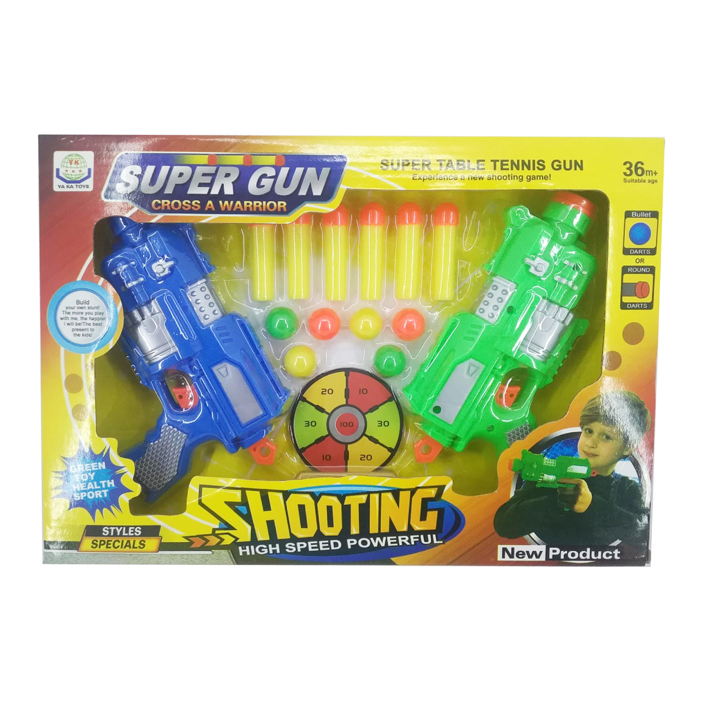 PISTOLA LANZA DARDOS