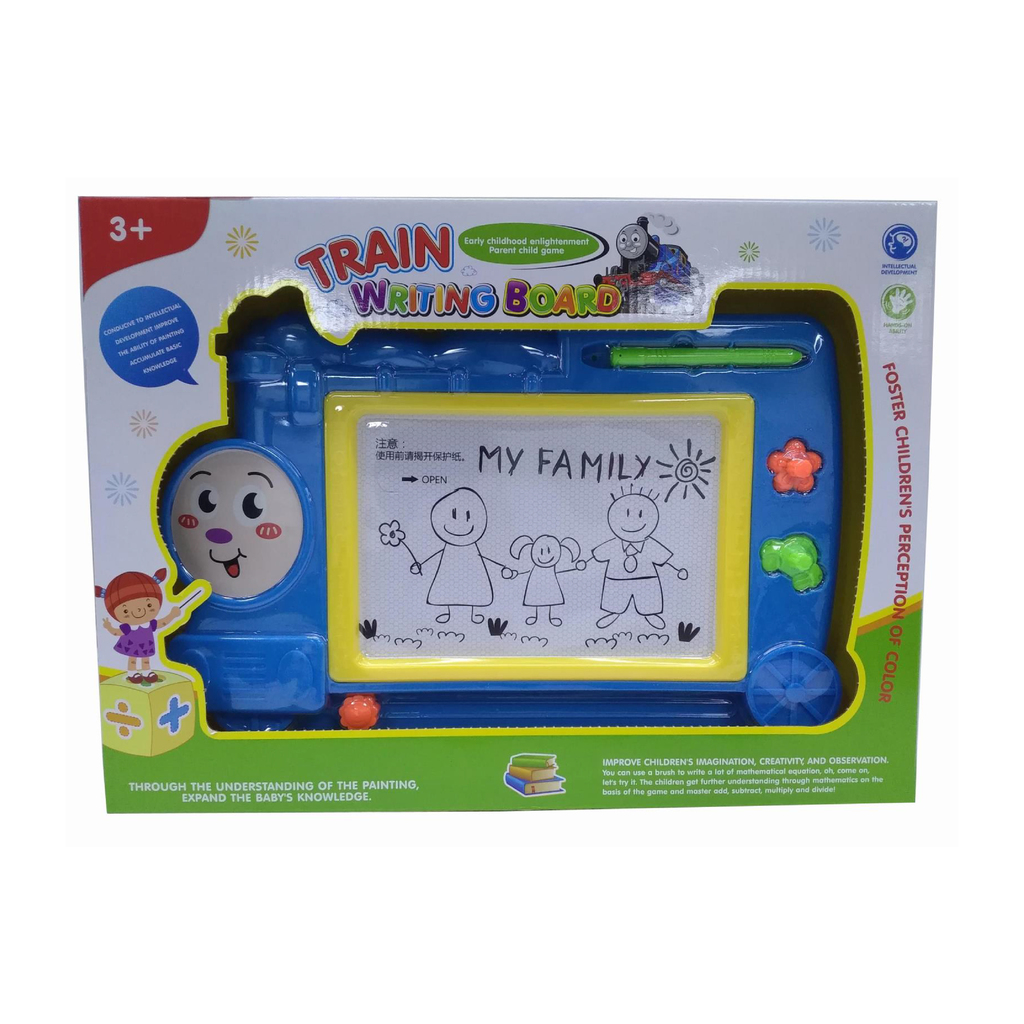 MEGA PIZARRA MAGICA TREN 38 X 28 X 4 CM