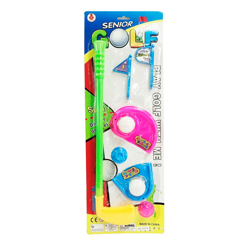 SUPER JUEGO DE GOLF 44 X 32 X 10 CM