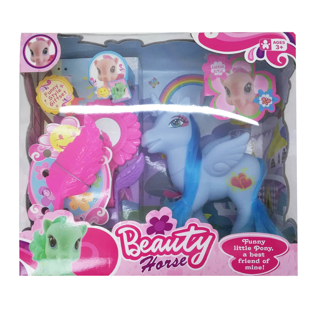 PONY CON ACCESORIOS TINY 16 X 13 X 4 CM