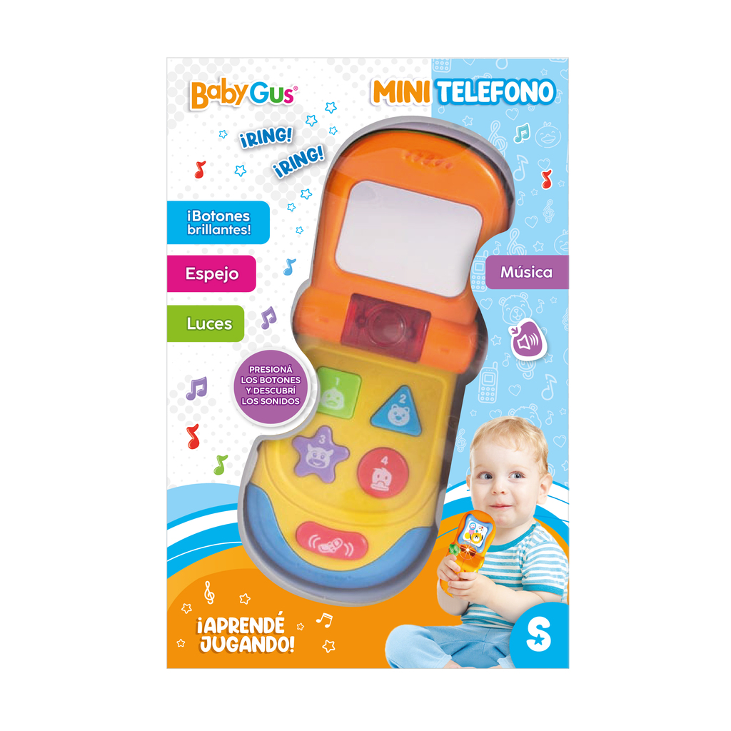 JUEGO INTERACTIVO CON LUZ Y SONIDO 21 X 14 X 5 CM