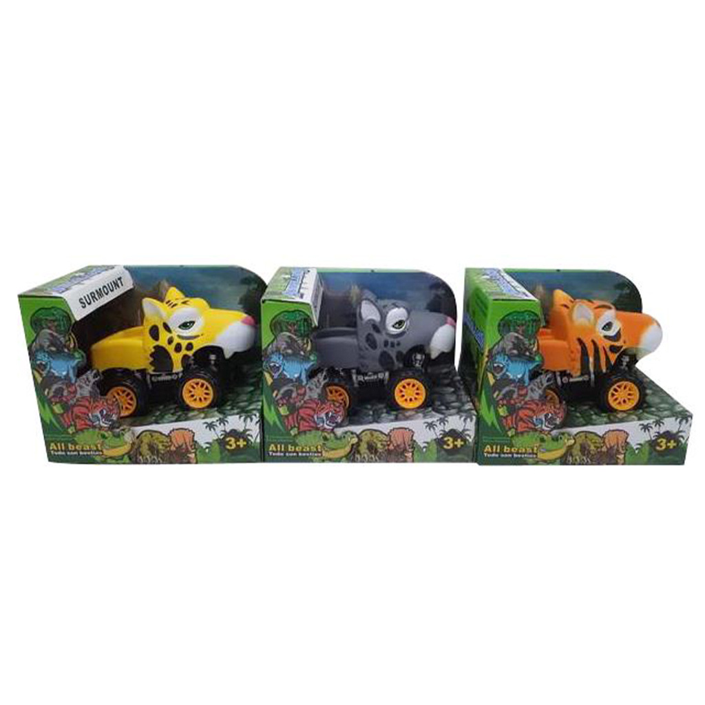 AUTO ANIMAL A FRICCION 18 X 15 X 12 CM