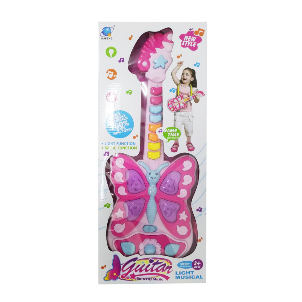 SUPER GUITARRA A PILA 47 X 20 X 4CM