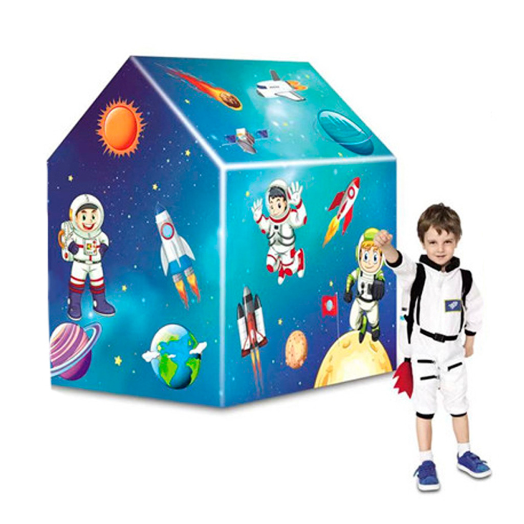 CASITA INFANTIL ASTRONAUTA 100X100X70CM