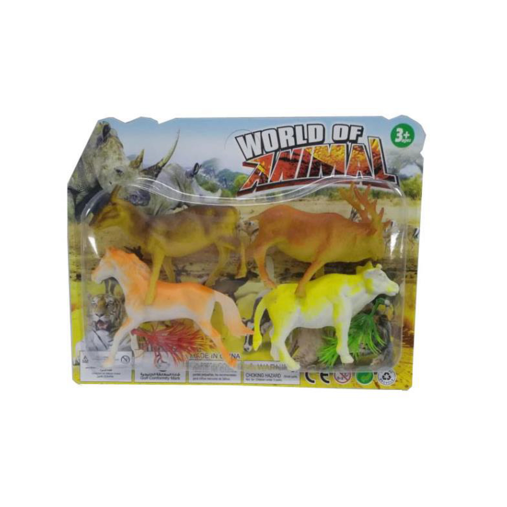 CONJUNTO DE ANIMALES 25 X 19 X 3 CM