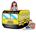 CARPITA PLEGABLE AUTOBUS ESCOLAR 115X75X75CM