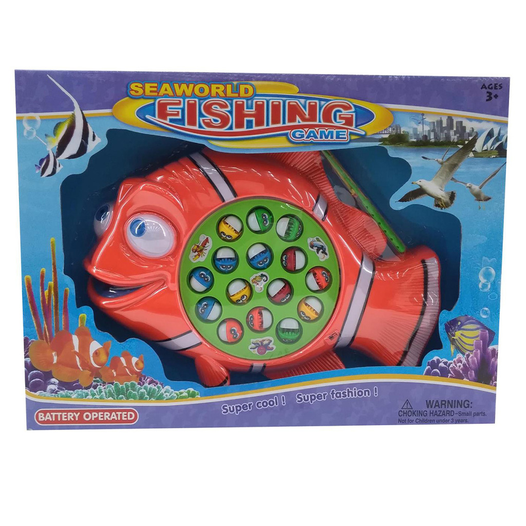 JUEGO DE PESCA PEZ PAYASO 40 X 29 X 6 CM
