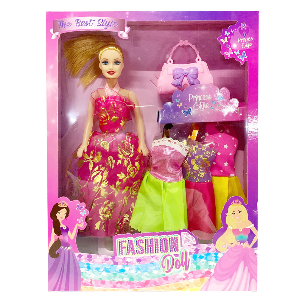 MUÑECA CON ACCESORIOS