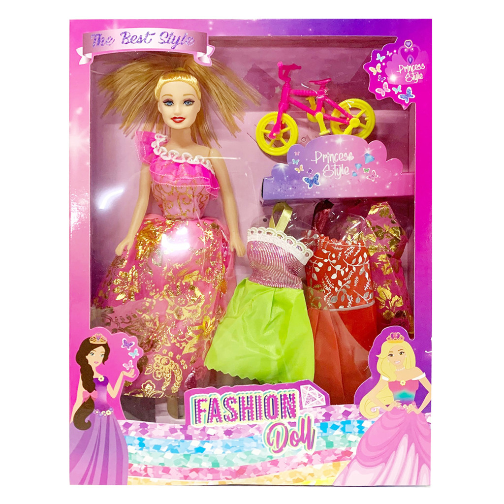 MUÑECA FASHION CON ACCESORIOS