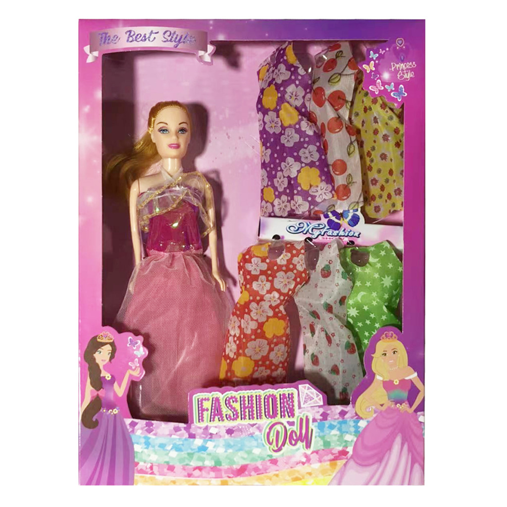 MUÑECA FASHION CON ACCESORIOS