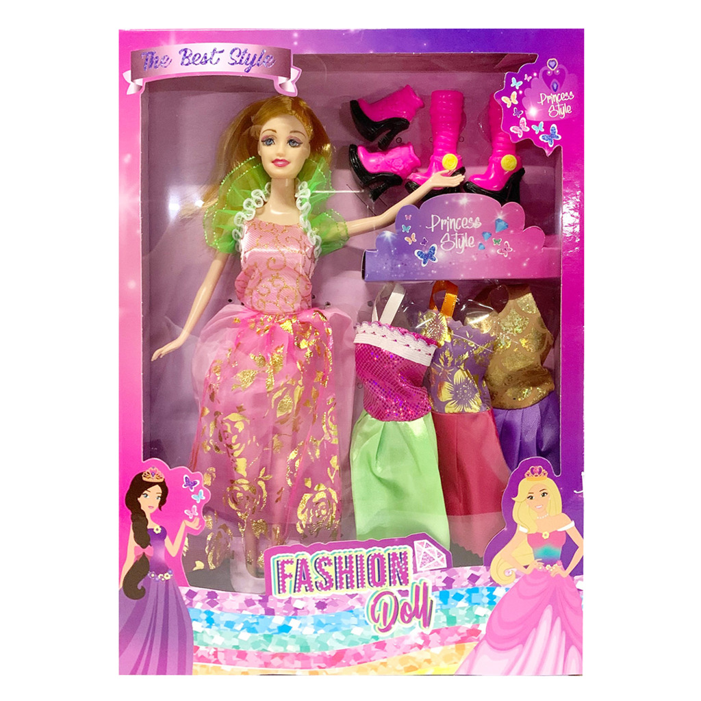 MUÑECA FASHION CON ACCESORIOS