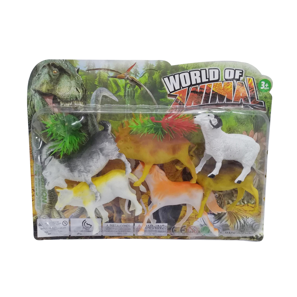 CONJUNTO DE ANIMALES 29 X 21 X 4 CM