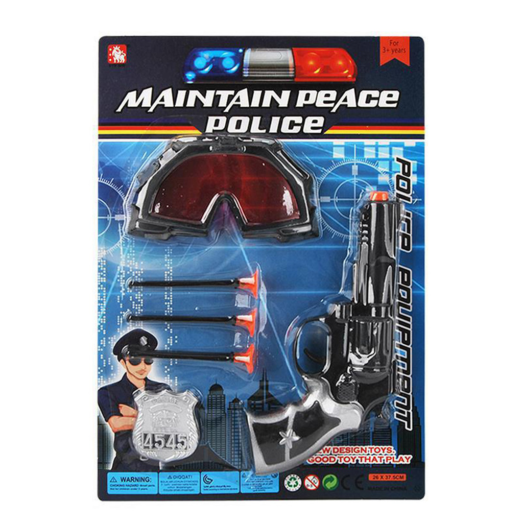 CONJUNTO DE POLICIA 38 X 26 X 4 CM