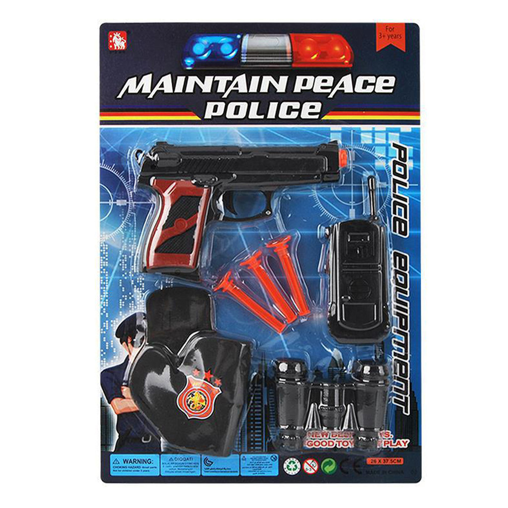 CONJUNTO DE POLICIA 38 X 26 X 3 CM
