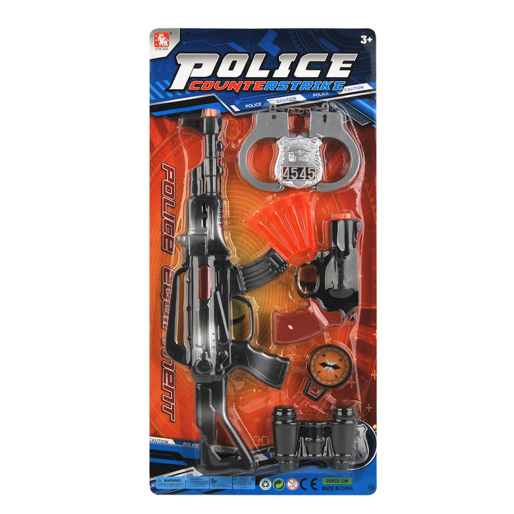 SUPER CONJUNTO DE POLICIA 52 X 25 X 4 CM