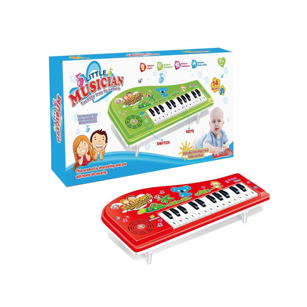 PIANO CON SONIDO 33 X 16 X 5 CM