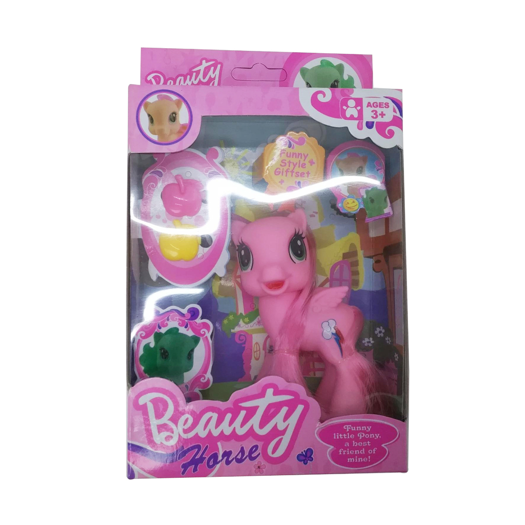 PONY CON ACCESORIOS TINY 14 X 14 X 4 CM