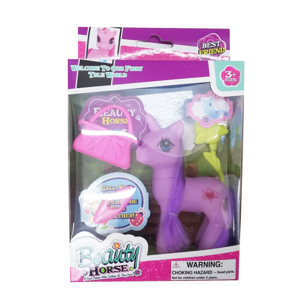 PONY CON ACCESORIOS TINY 14 X 14 X 4 CM