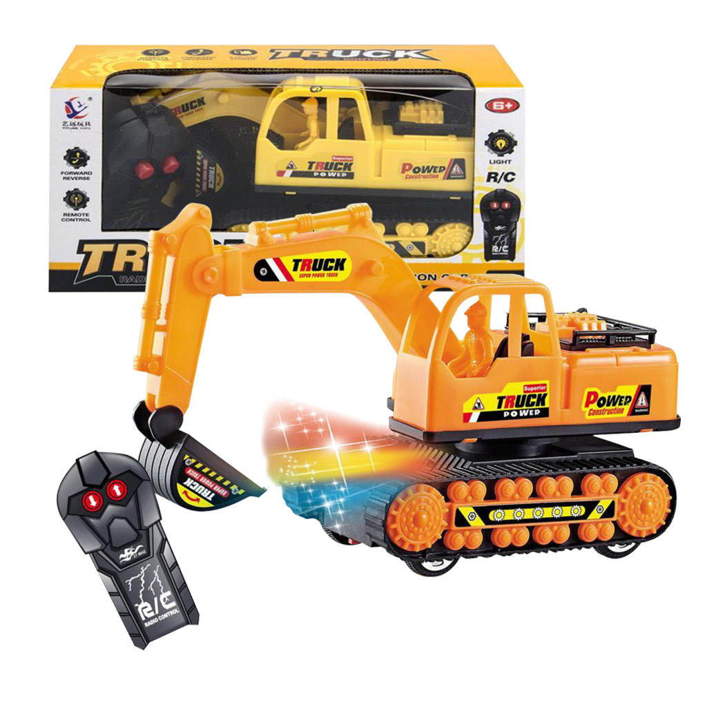 MAQUINA DE CONSTRUCCION A RADIO CONTROL 31 X 19 X 7 CM
