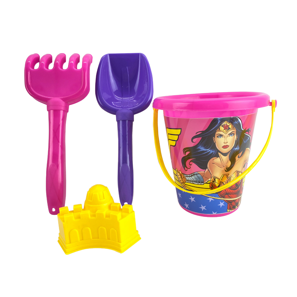 SET DE JUEGO DE PLAYA X 6PCS MUJER MARAVILLA