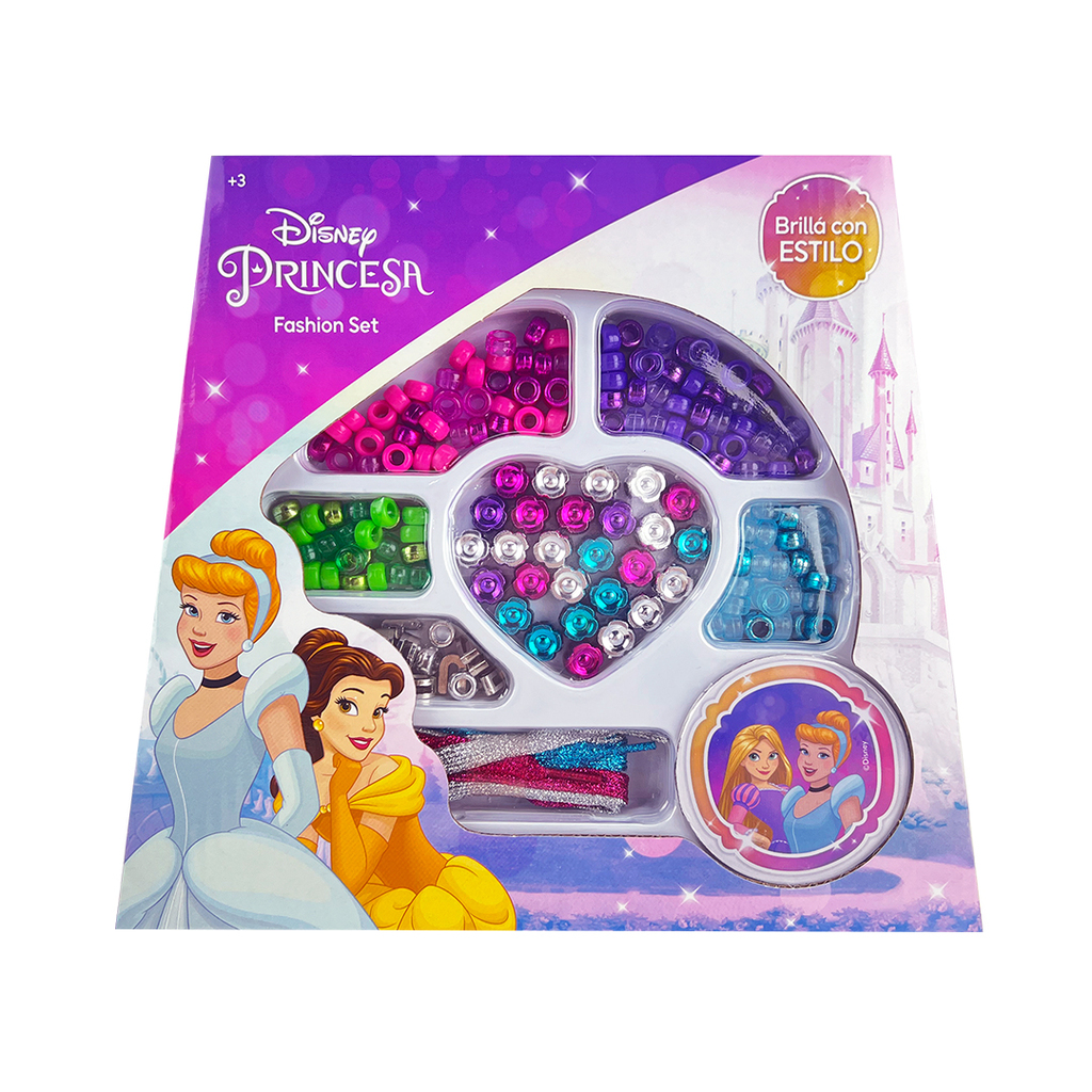 SET DE BIJOUTERIE PRINCESAS 24 X 21 X 4 CM