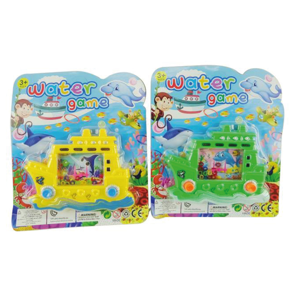 JUEGO DE AGUA BARCO 21 X 18 X 3 CM