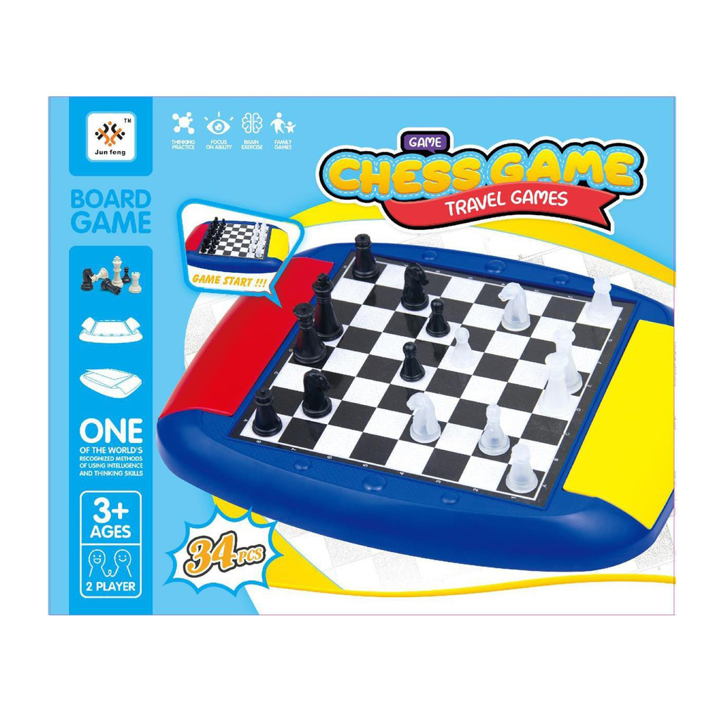 JUEGO DE AJEDREZ 22 X 19 X 3 CM