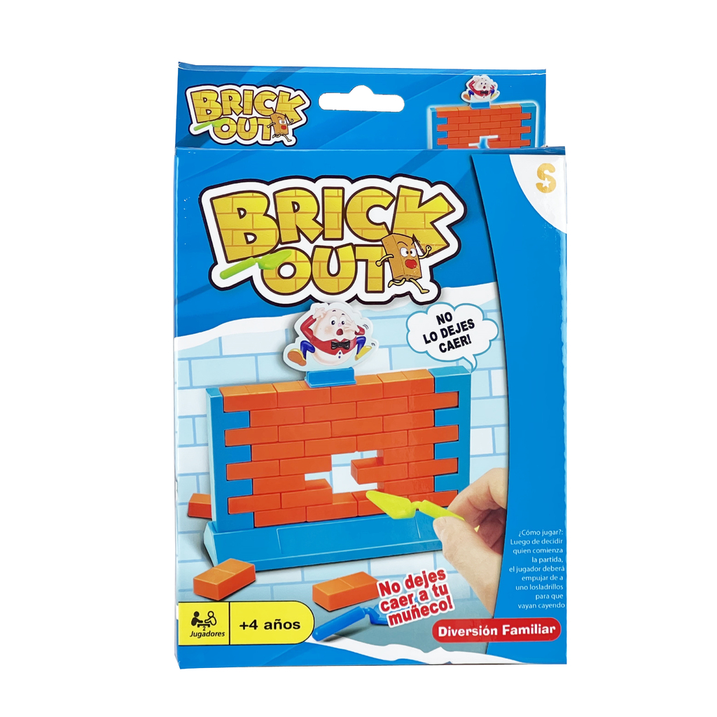 BRICK GAME MURO DE LADRILLOS 24 X 15 X 5 CM