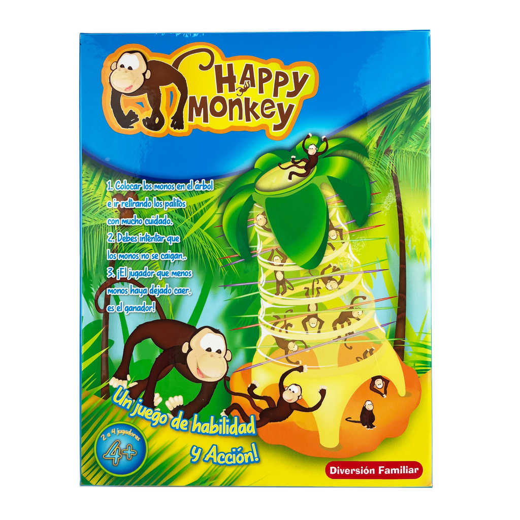 SUPER JUEGO HAPPY MONKEY 27 X 27 X 4 CM