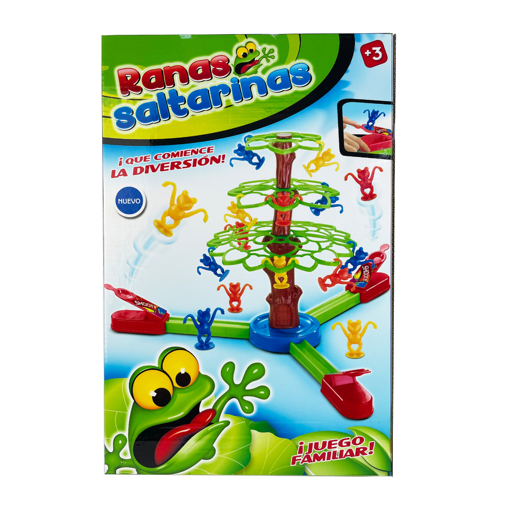 SUPER JUEGO RANAS SALTARINAS 41 X 27 X 7 CM