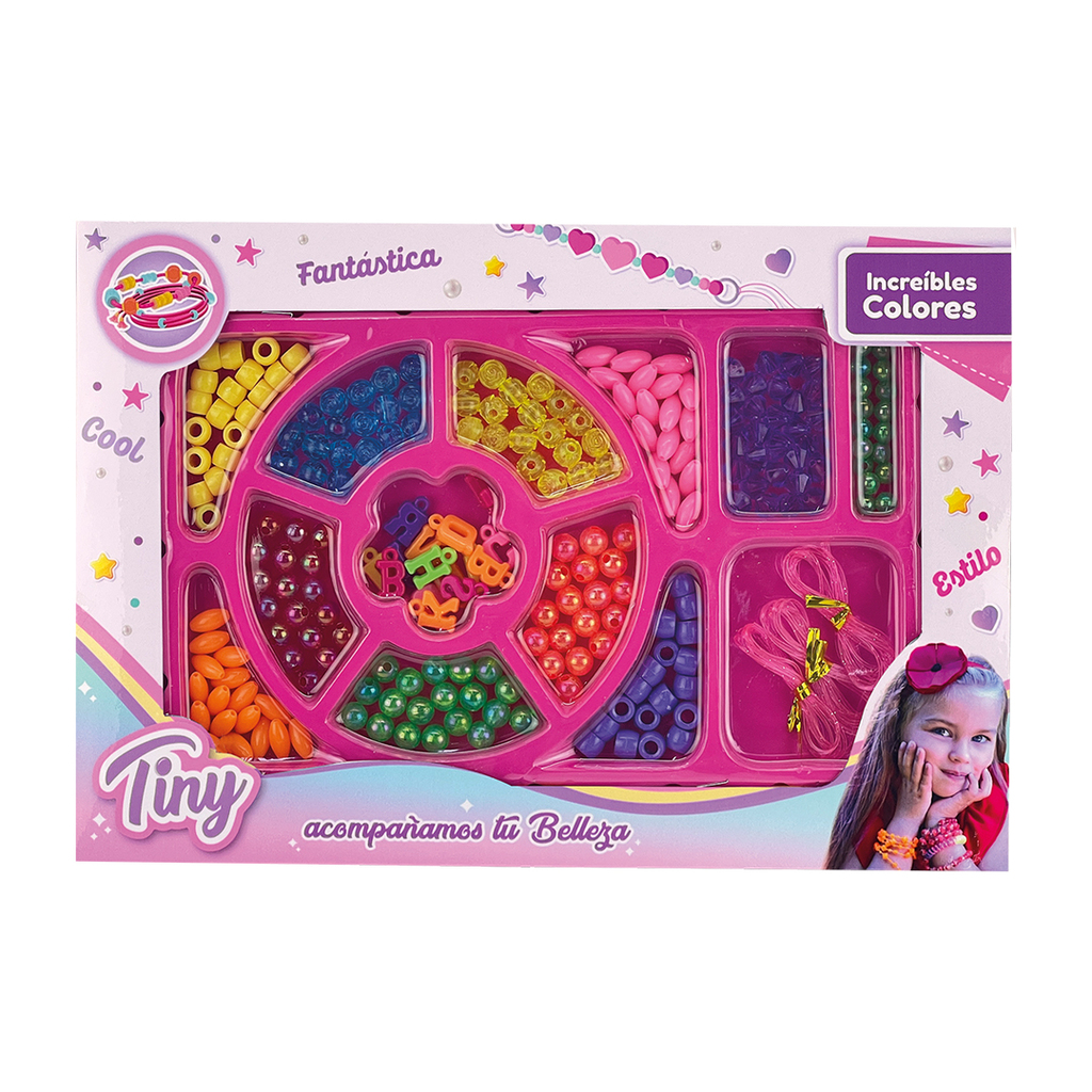 SUPER JUEGO PARA ARMAR BIJOUTERIE 27 X 19 X 2 CM