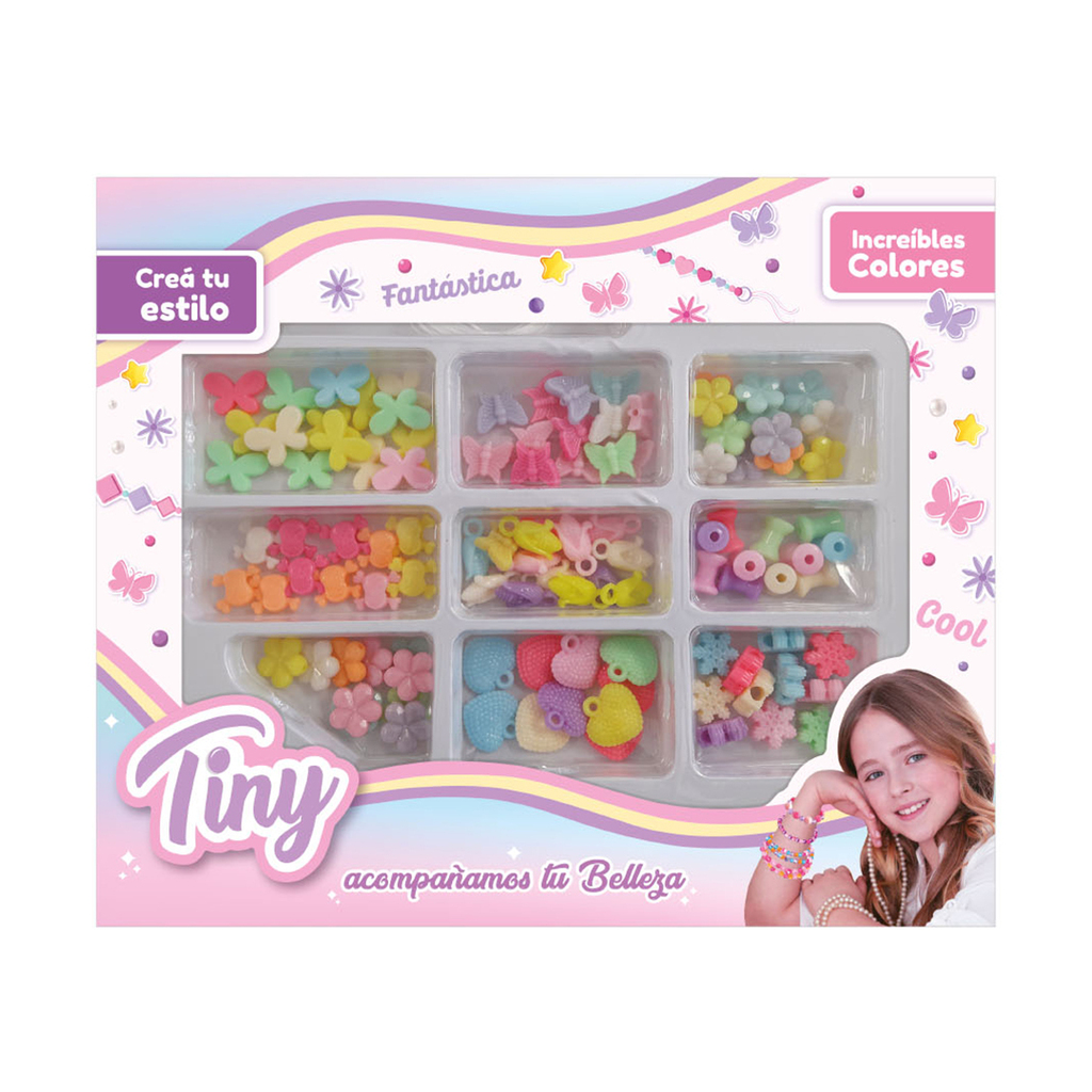 SUPER JUEGO PARA ARMAR BIJOUTERIE 24 X 20 X 3 CM