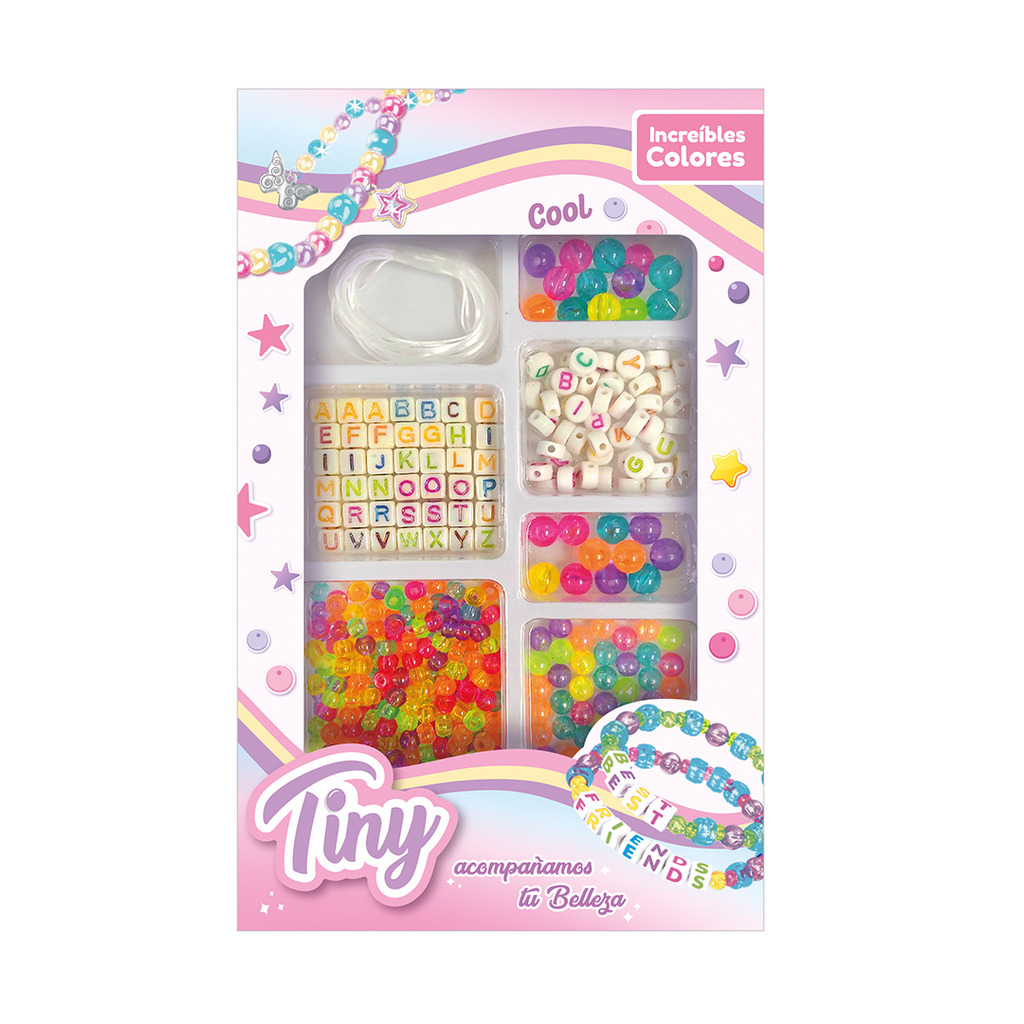 SUPER JUEGO PARA ARMAR BIJOUTERIE 21 X 13 X 5 CM