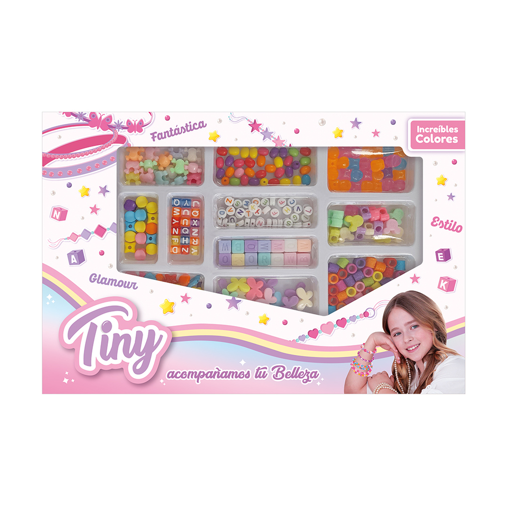 SUPER JUEGO PARA ARMAR BIJOUTERIE 30 X 20 X 3 CM