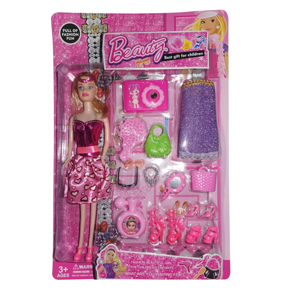MUÑECA CON ACCESORIOS