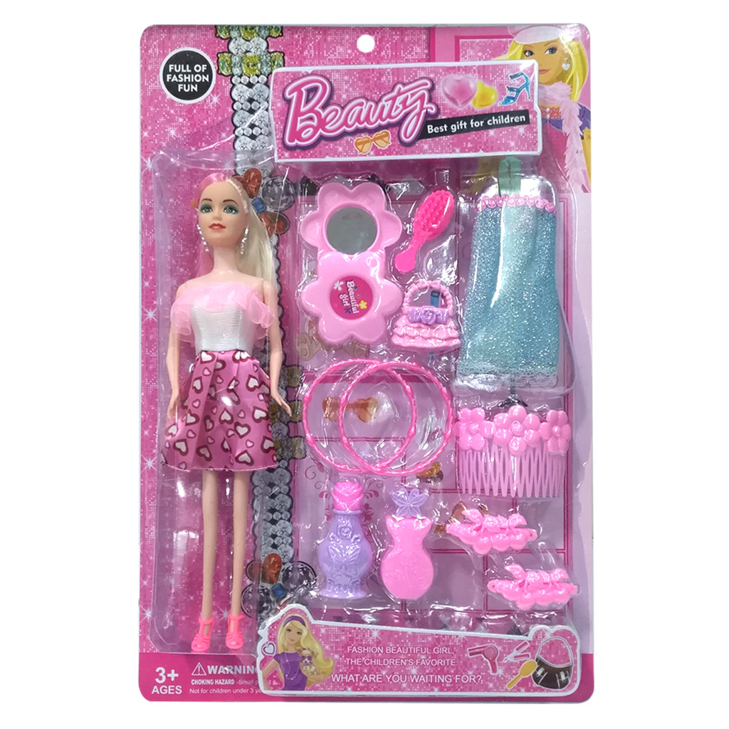 MUÑECA CON ACCESORIOS