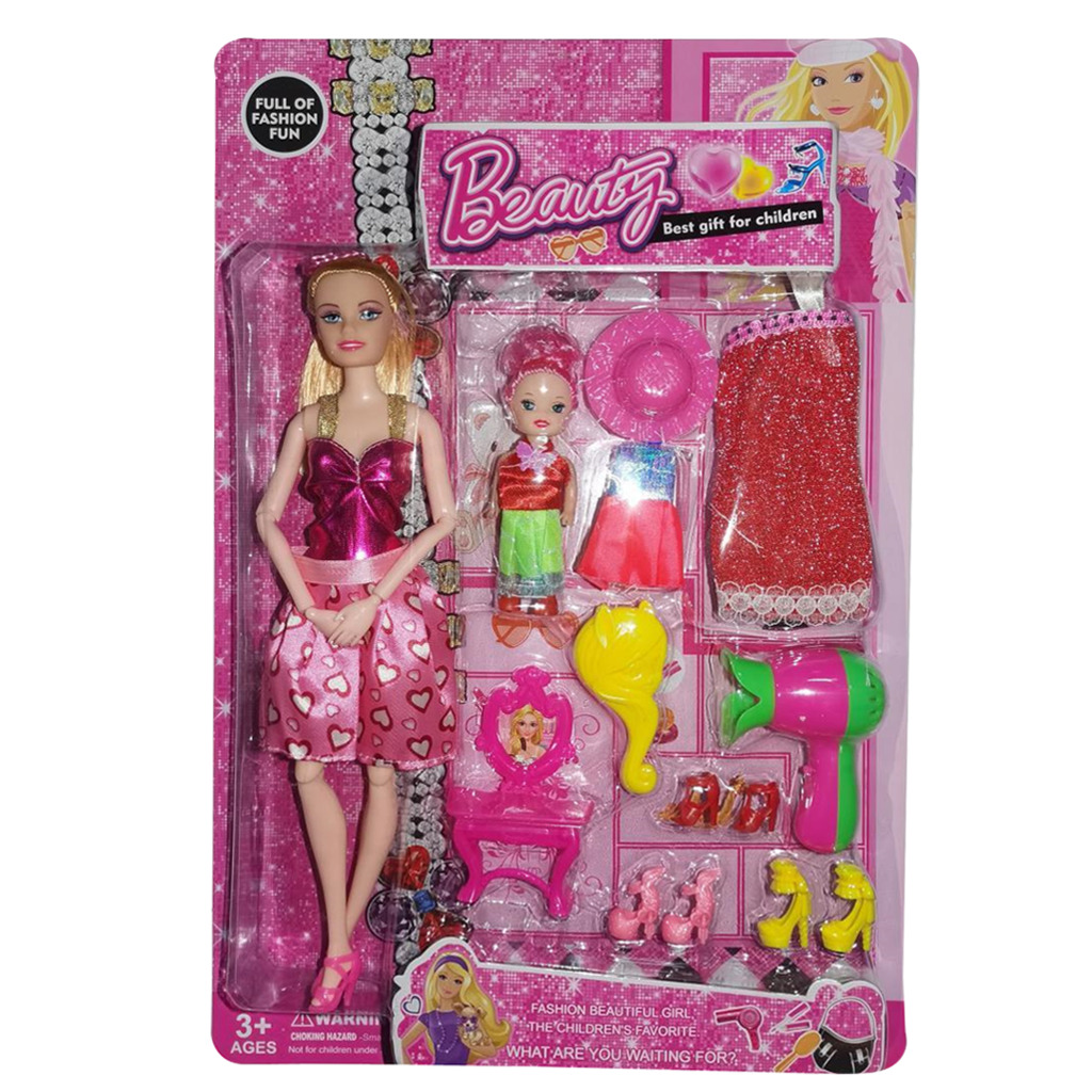 MUÑECA CON ACCESORIOS