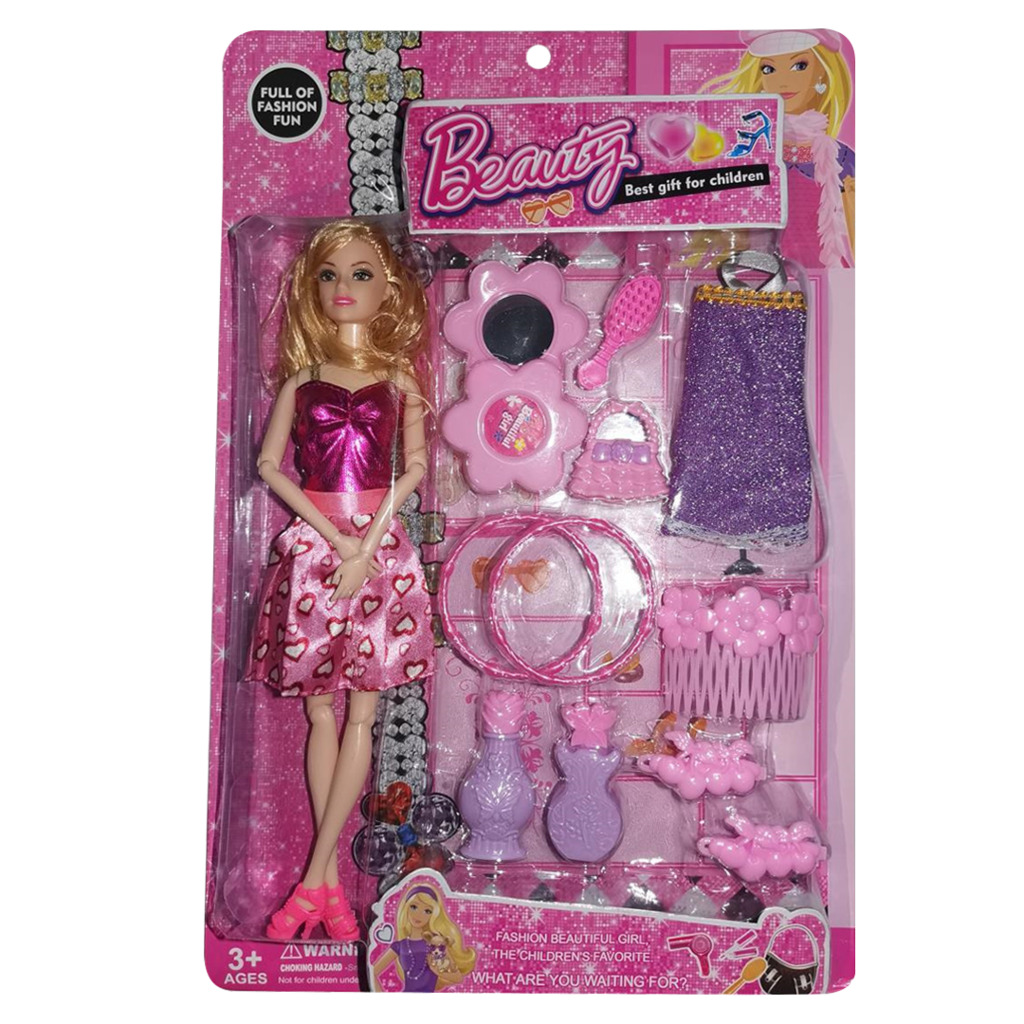 MUÑECA CON ACCESORIOS