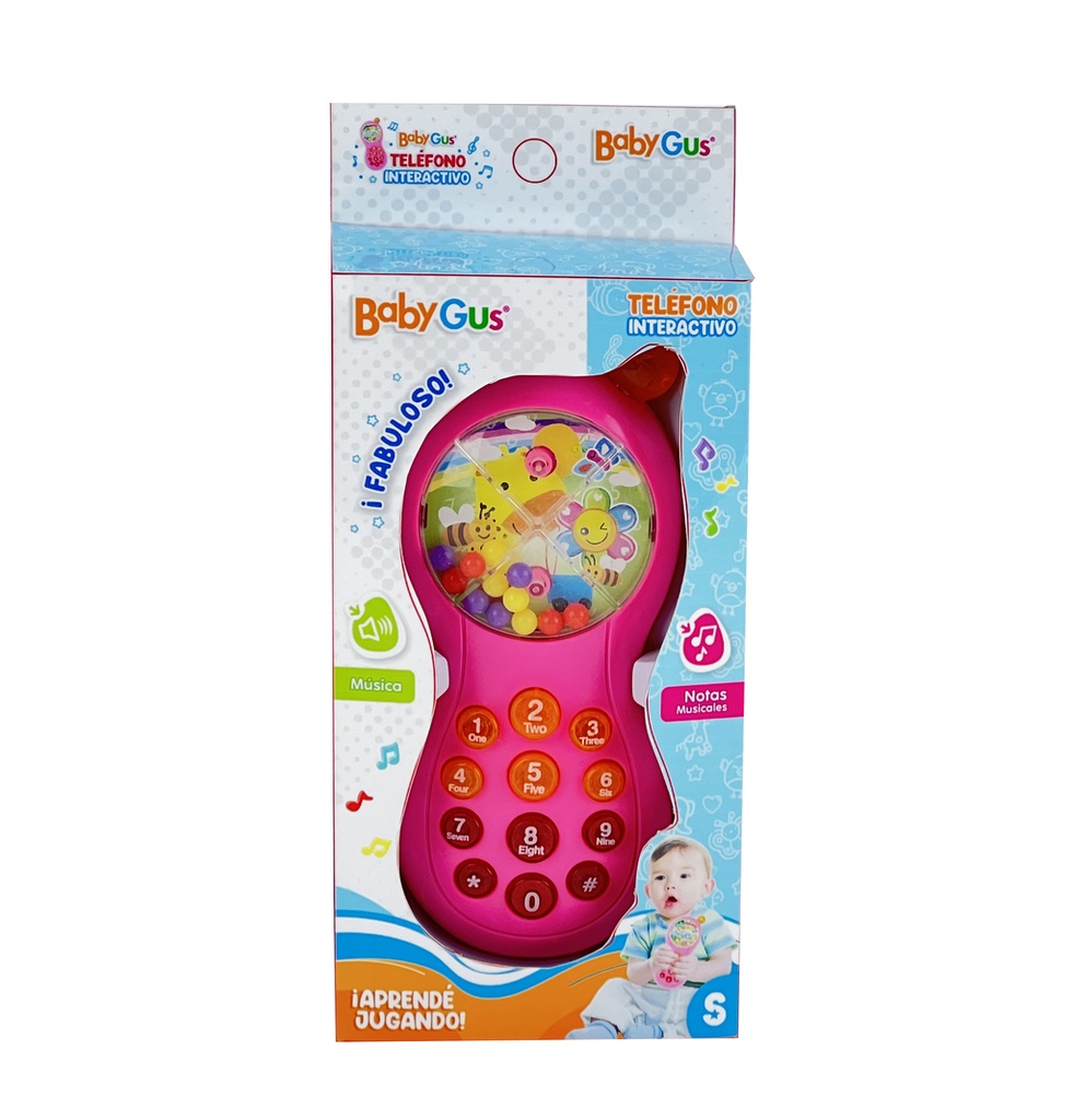 JUEGO INTERACTIVO CON LUZ Y SONIDO 22 X 10 X 5 CM