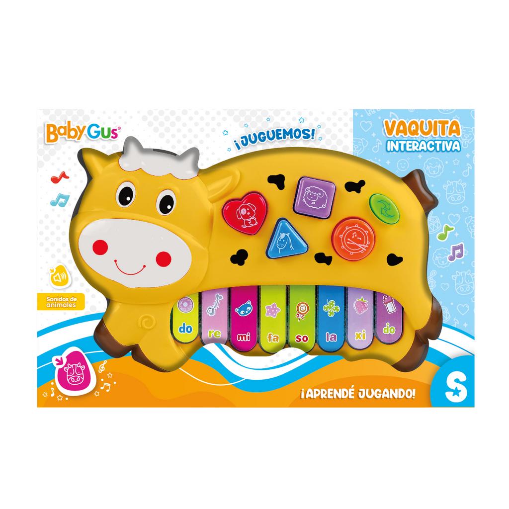 VACA CON LUZ Y SONIDO