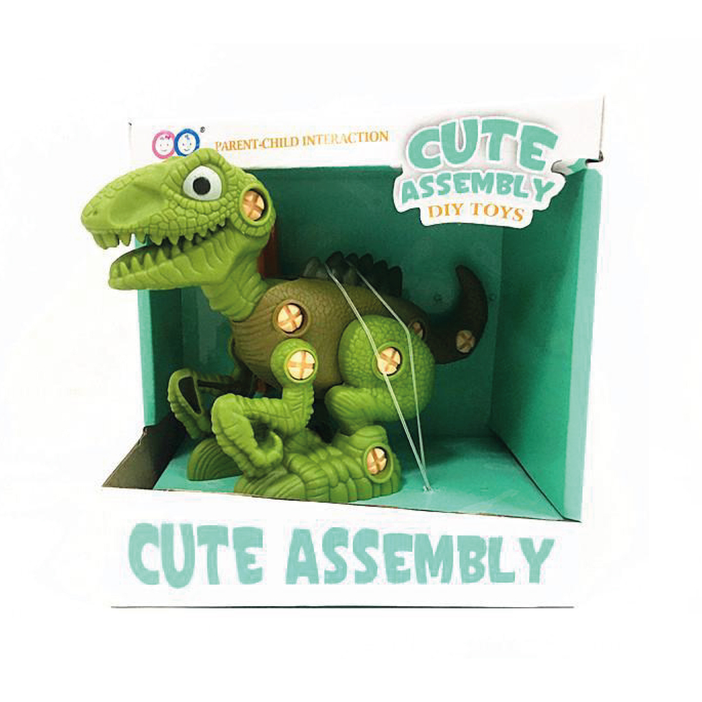 DINOSAURIO PARA ARMAR 17 X 17 X 11 CM