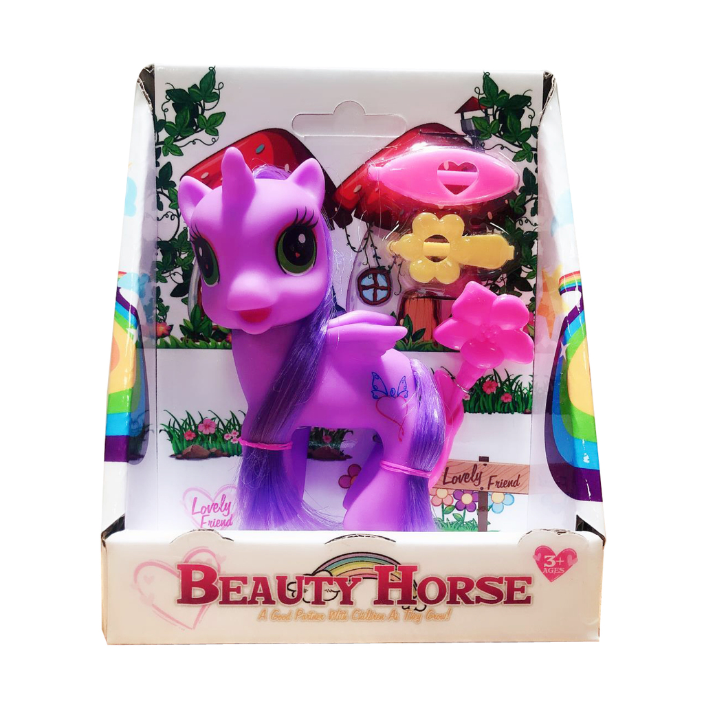 PONY CON ACCESORIOS 15 X 12 X 5 CM