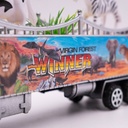 CAMION CON ACOPLADO A FRICCION 31 X 13 X 7 CM