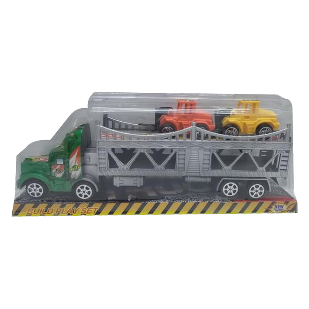 CAMION CON ACOPLADO A FRICCION 32 X 11 X 7 CM