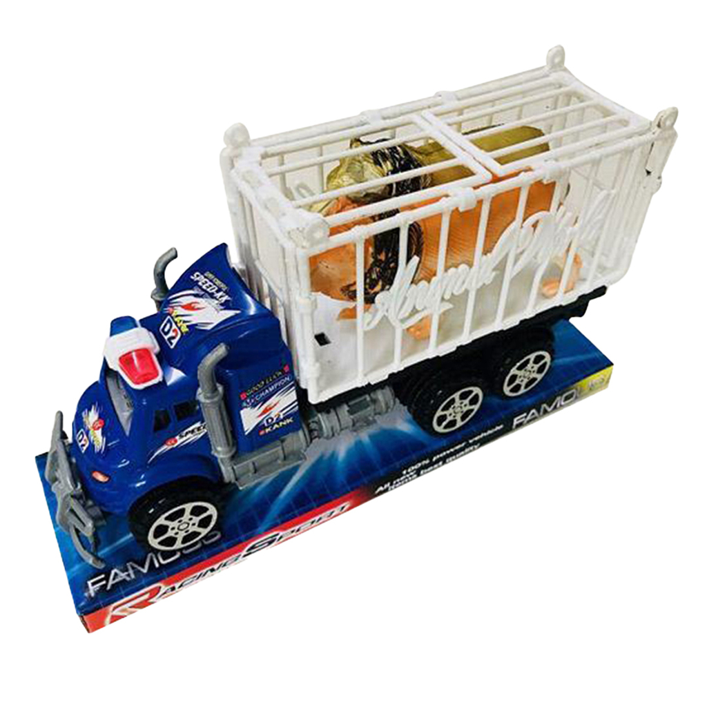 CAMION CON ACOPLADO A FRICCION 25 X 15 X 8 CM