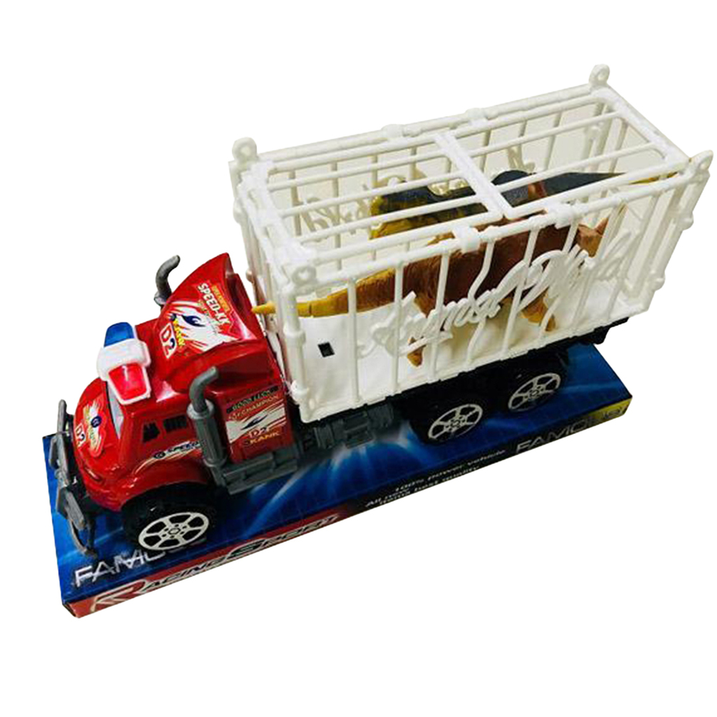 CAMION CON ACOPLADO A FRICCION 25 X 15 X 8 CM