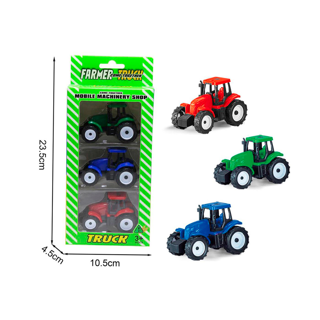 TRACTOR A FRICCION X 3