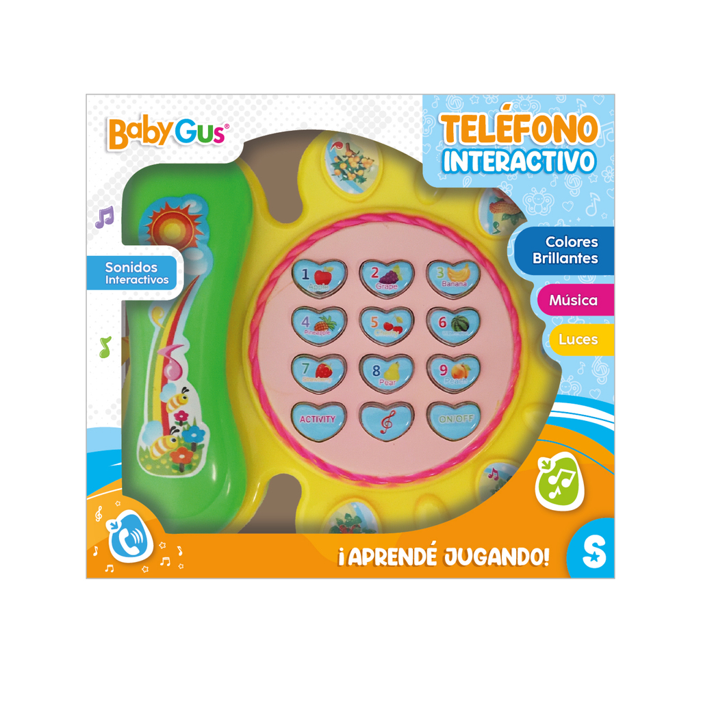 TELEFONO CON SONIDO 23 X 16 X 5 CM