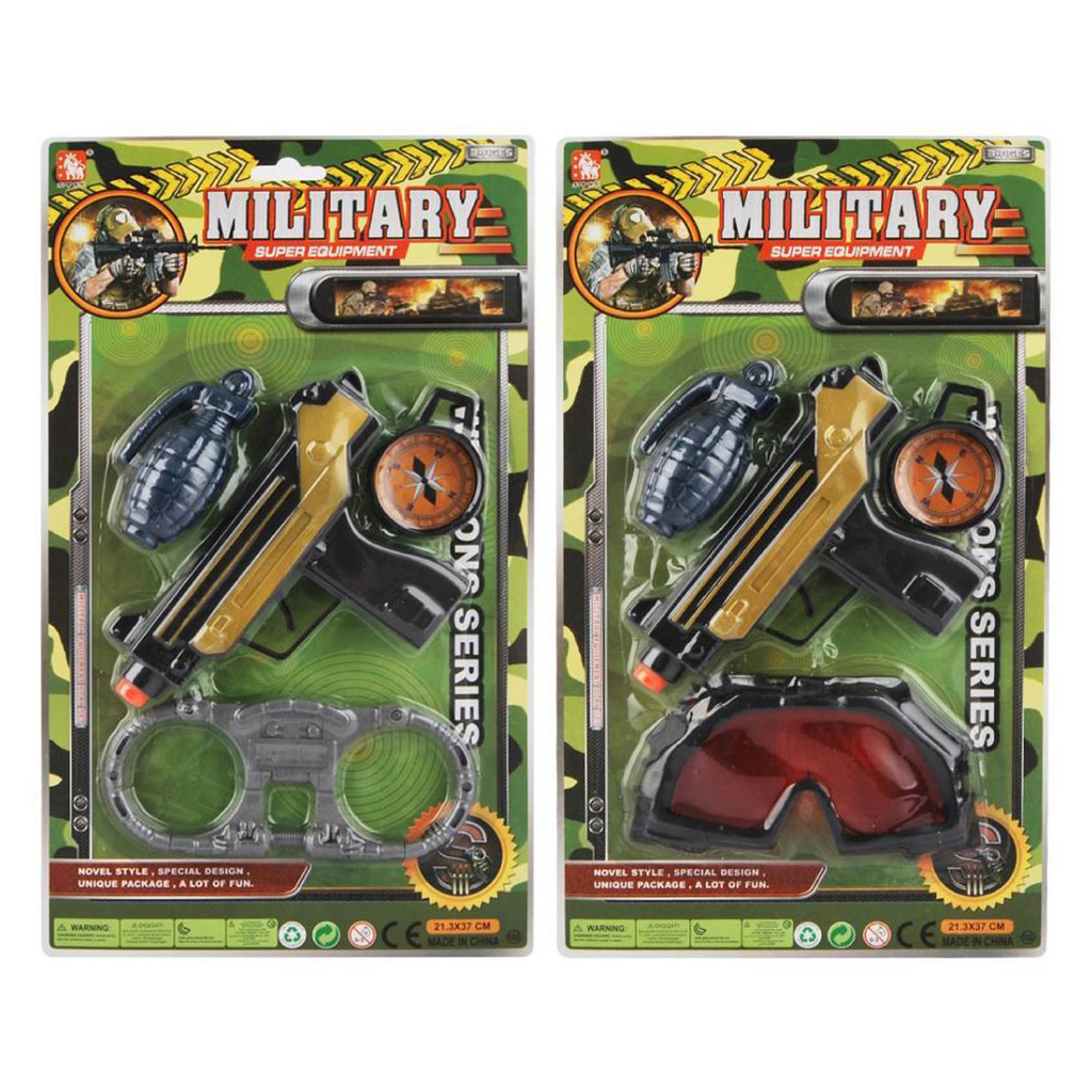 CONJUNTO MILITAR 37 X 22 X 4 CM