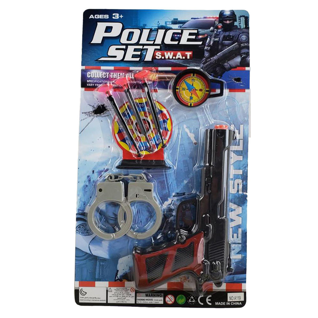 CONJUNTO DE POLICIA 37 X 21 X 4 CM